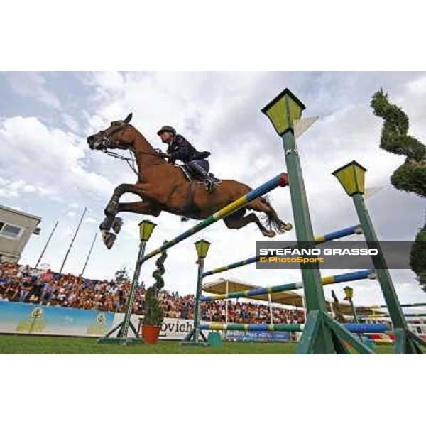 Luca Marziani and Wivina Italian Senior showjumping championship Arezzo, 14th july 2012 ph.Stefano Grasso
