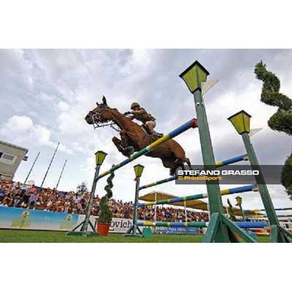 Lucia Vizzini and Loro Piana Quinta Roo Italian Senior showjumping championship Arezzo, 14th july 2012 ph.Stefano Grasso