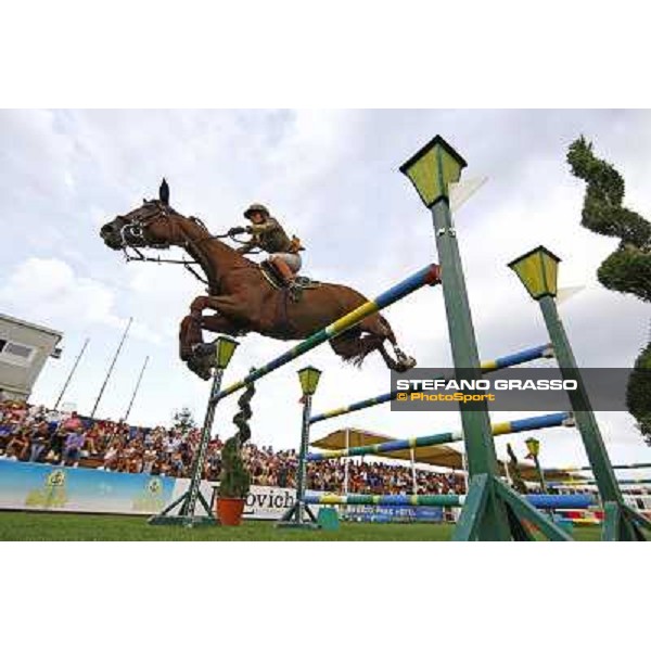 Lucia Vizzini and Loro Piana Quinta Roo Italian Senior showjumping championship Arezzo, 14th july 2012 ph.Stefano Grasso