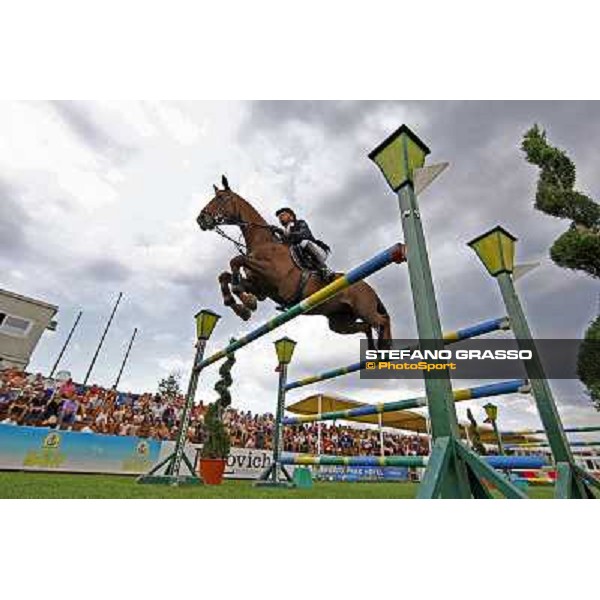 Natale Chiaudani and Fixdesign Almero 12 Italian Senior showjumping championship Arezzo, 14th july 2012 ph.Stefano Grasso