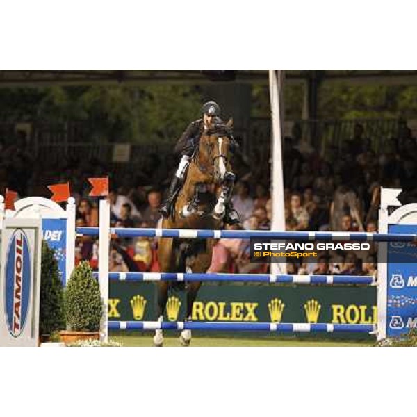 Piergiorgio Bucci and Acorado 3 della Caccia Premio Mapei San Patrignano,20th july 2012 ph.Stefano Grasso/SanPa