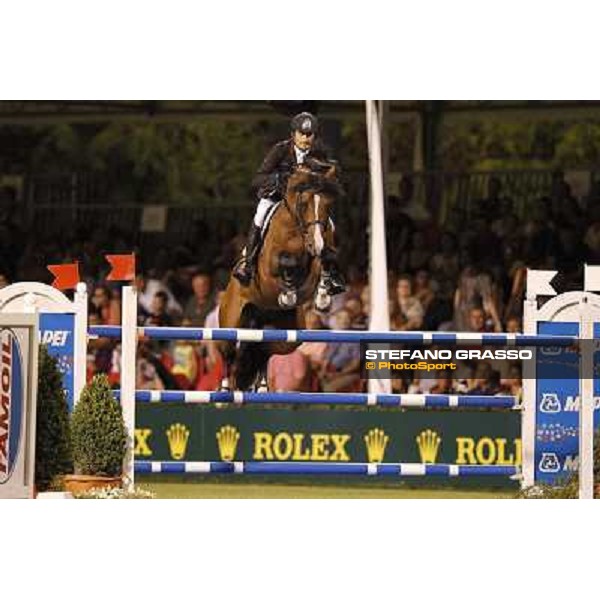 Piergiorgio Bucci and Acorado 3 della Caccia Premio Mapei San Patrignano,20th july 2012 ph.Stefano Grasso/SanPa