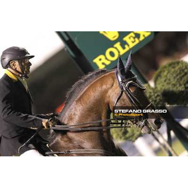 Roberto Arioldi and Loro Piana Lagerfeld 19 Premio Mapei San Patrignano,20th july 2012 ph.Stefano Grasso/SanPa