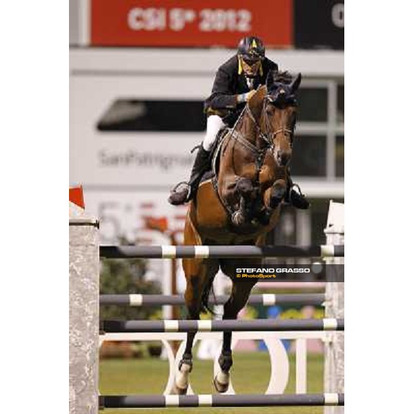 Roberto Arioldi and Loro Piana Lagerfeld 19 Premio Mapei San Patrignano,20th july 2012 ph.Stefano Grasso/SanPa