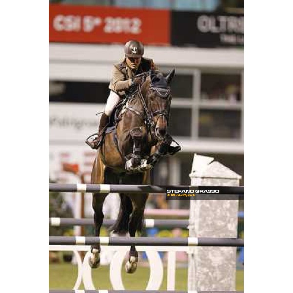 Simone Coata and Mirage de Levaux Premio Mapei San Patrignano,20th july 2012 ph.Stefano Grasso/SanPa