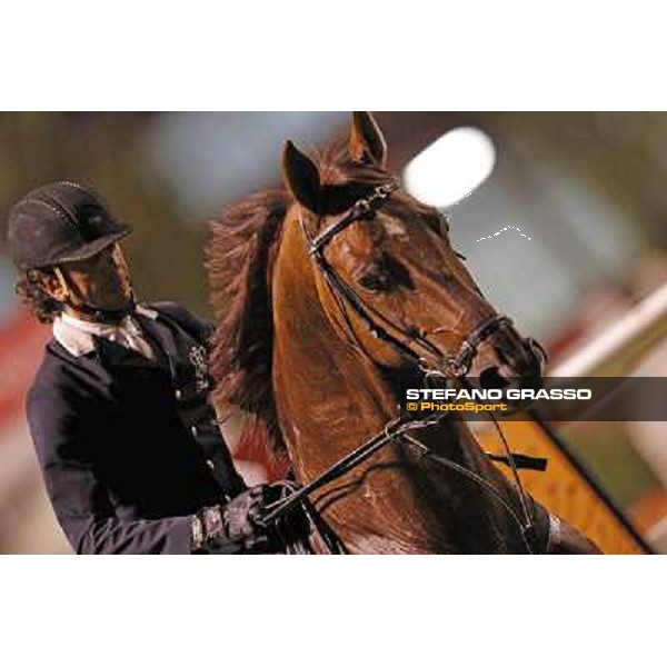 Natale Chiaudani and Fixdesign Almero 12 Premio Mapei San Patrignano,20th july 2012 ph.Stefano Grasso/SanPa