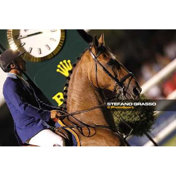 Juan Carlos Garcia and Bonzai van de Warande Premio Mapei San Patrignano,20th july 2012 ph.Stefano Grasso/SanPa