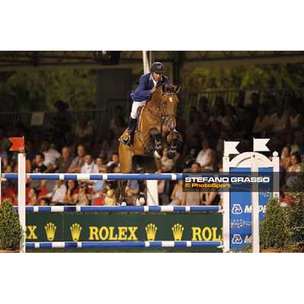 Juan Carlos Garcia and Bonzai van de Warande Premio Mapei San Patrignano,20th july 2012 ph.Stefano Grasso/SanPa