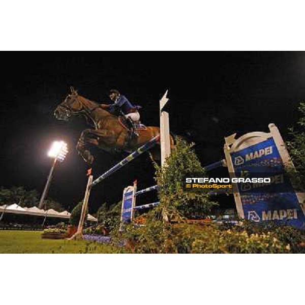 Juan Carlos Garcia and Bonzai van de Warande Premio Mapei San Patrignano,20th july 2012 ph.Stefano Grasso/SanPa