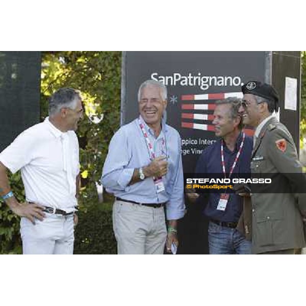 Roberto Arioldi, Sante Bertolla, Stefano Scaccabarozzi and Salvatore Oppes Premio Mapei San Patrignano,20th july 2012 ph.Stefano Grasso/SanPa