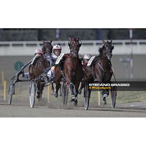 Roberto Vecchione and Looney Tunes win the 2nd heat of the Gran Premio Europeo Cesena, 1st september 2012 ph.Stefano Grasso