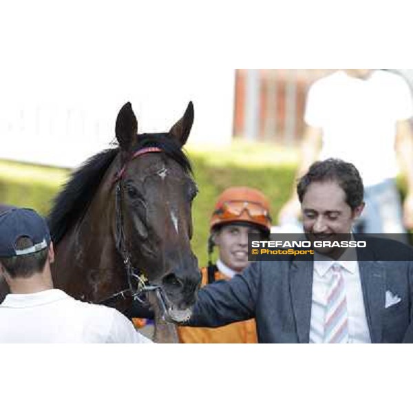 Quiza Quiza Quiza, Cristian Demuro, Riccardo Cantoni Roma, Capannelle racecourse, 9th sept. 2012 ph.Stefano Grasso