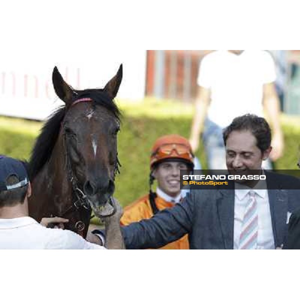 Quiza Quiza Quiza, Cristian Demuro, Riccardo Cantoni Roma, Capannelle racecourse, 9th sept. 2012 ph.Stefano Grasso