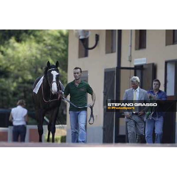 Vedelago and Luigi Polito Roma, Capannelle racecourse, 9th sept. 2012 ph.Stefano Grasso