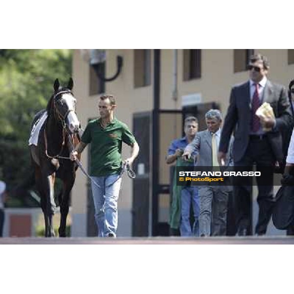 Vedelago and Luigi Polito Roma, Capannelle racecourse, 9th sept. 2012 ph.Stefano Grasso