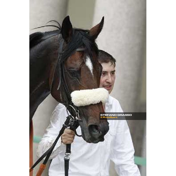 Orsino winner of the Premio Federico Tesio Milan, San Siro racecourse, 23rd sept.2012 ph.Stefano Grasso
