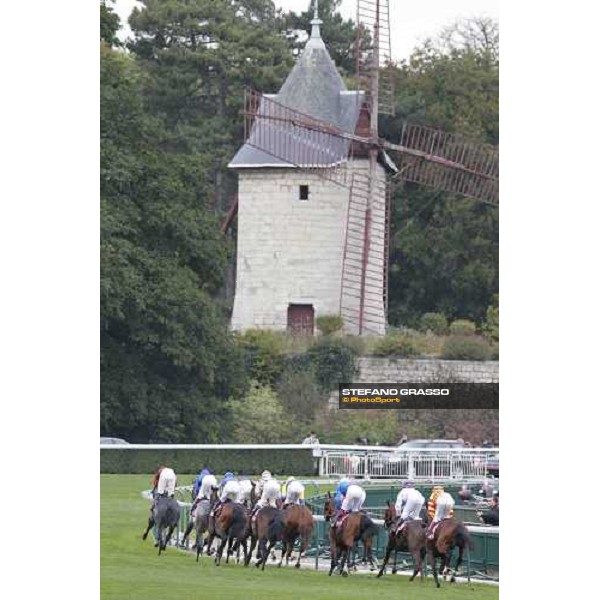 Umberto Rispoli on Molly MAlone wins the Qatar Prix du Cadran Paris - Longchamp racecourse 7th oct..2012 ph.Stefano Grasso