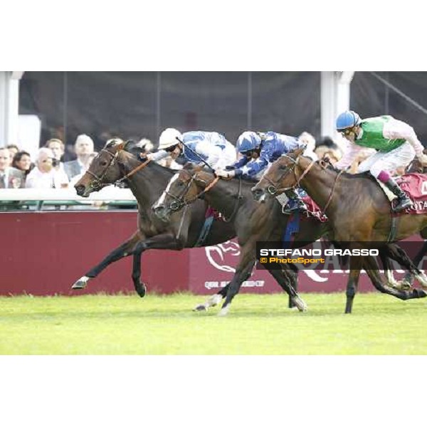 Olivier Peslier on Silasol wins the Total Prix MArcel Boussac Paris - Longchamp racecourse 7th oct..2012 ph.Stefano Grasso
