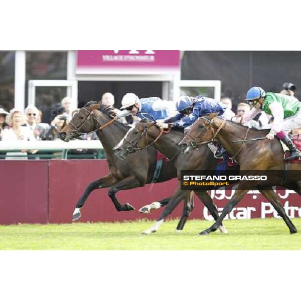 Olivier Peslier on Silasol wins the Total Prix MArcel Boussac Paris - Longchamp racecourse 7th oct..2012 ph.Stefano Grasso