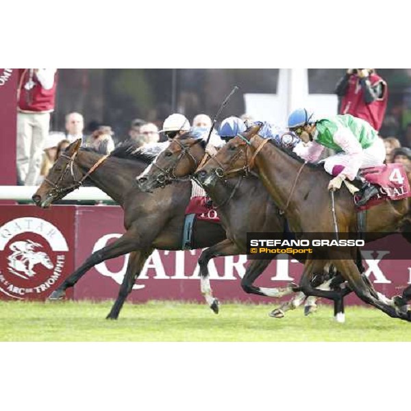 Olivier Peslier on Silasol wins the Total Prix MArcel Boussac Paris - Longchamp racecourse 7th oct..2012 ph.Stefano Grasso