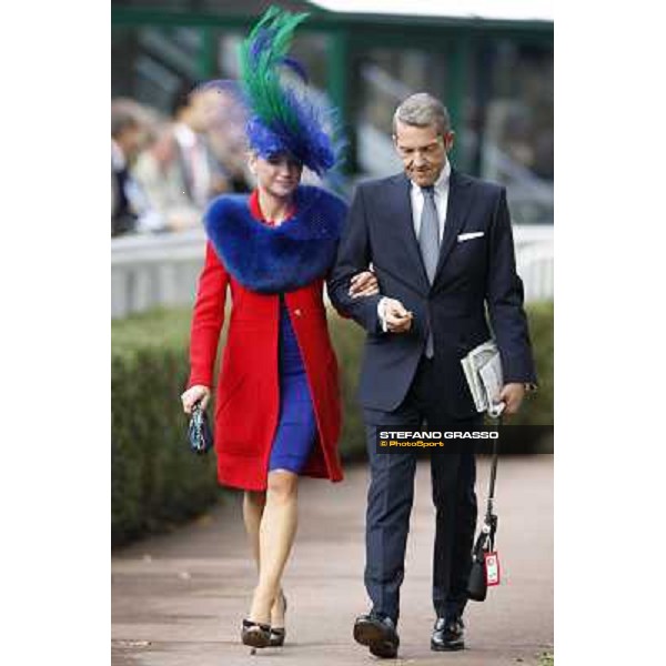 PARIS - Longchamp racecourse - Moments and Emotions at the Qatar Prix de l\'Arc de Triomphe - Paris,7th oct.2012-ph.Stefano Grasso