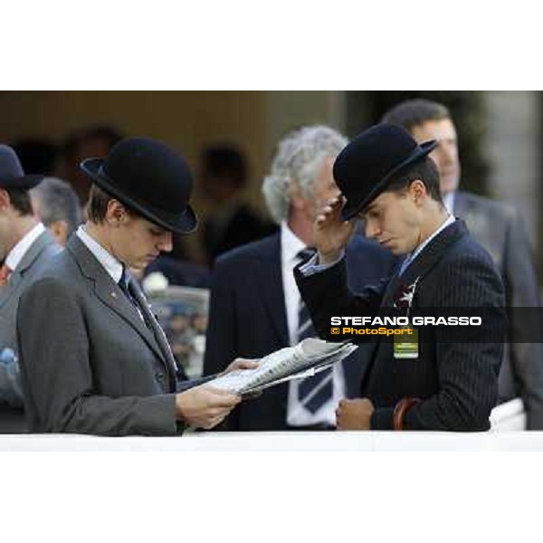 Paris - Longchamp racecourse - Fashion at the Qatar Prix de l\'Arc de Triomphe Paris, 7th oct.2012 ph.Stefano Grasso