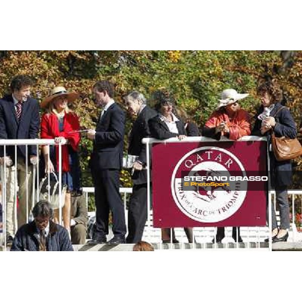 Paris - Longchamp racecourse - Fashion at the Qatar Prix de l\'Arc de Triomphe Paris, 7th oct.2012 ph.Stefano Grasso