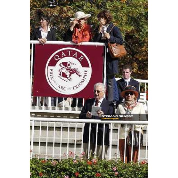 Paris - Longchamp racecourse - Fashion at the Qatar Prix de l\'Arc de Triomphe Paris, 7th oct.2012 ph.Stefano Grasso