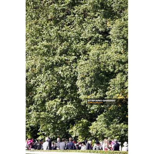 Paris - Longchamp racecourse - Fashion at the Qatar Prix de l\'Arc de Triomphe Paris, 7th oct.2012 ph.Stefano Grasso