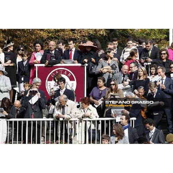 Paris - Longchamp racecourse - Fashion at the Qatar Prix de l\'Arc de Triomphe Paris, 7th oct.2012 ph.Stefano Grasso
