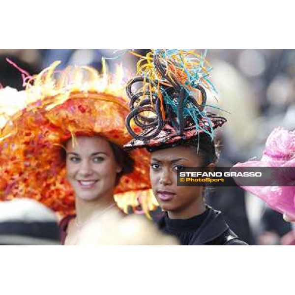 Paris - Longchamp racecourse - Fashion at the Qatar Prix de l\'Arc de Triomphe Paris, 7th oct.2012 ph.Stefano Grasso