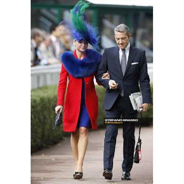 Paris - Longchamp racecourse - Fashion at the Qatar Prix de l\'Arc de Triomphe Paris, 7th oct.2012 ph.Stefano Grasso
