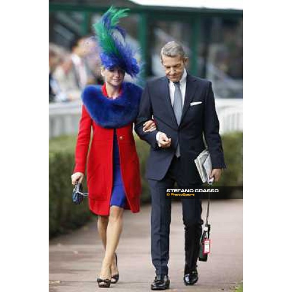 Paris - Longchamp racecourse - Fashion at the Qatar Prix de l\'Arc de Triomphe Paris, 7th oct.2012 ph.Stefano Grasso