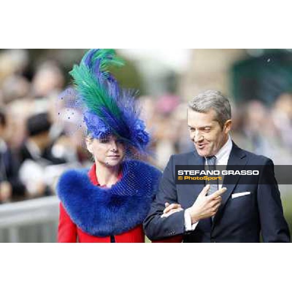 Paris - Longchamp racecourse - Fashion at the Qatar Prix de l\'Arc de Triomphe Paris, 7th oct.2012 ph.Stefano Grasso