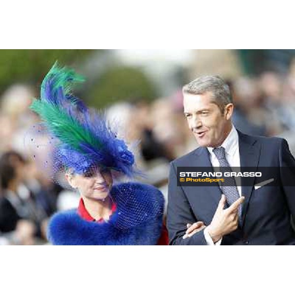 Paris - Longchamp racecourse - Fashion at the Qatar Prix de l\'Arc de Triomphe Paris, 7th oct.2012 ph.Stefano Grasso