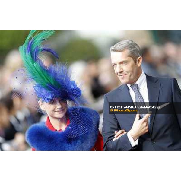 Paris - Longchamp racecourse - Fashion at the Qatar Prix de l\'Arc de Triomphe Paris, 7th oct.2012 ph.Stefano Grasso