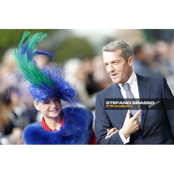 Paris - Longchamp racecourse - Fashion at the Qatar Prix de l\'Arc de Triomphe Paris, 7th oct.2012 ph.Stefano Grasso