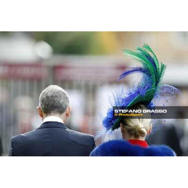 Paris - Longchamp racecourse - Fashion at the Qatar Prix de l\'Arc de Triomphe Paris, 7th oct.2012 ph.Stefano Grasso