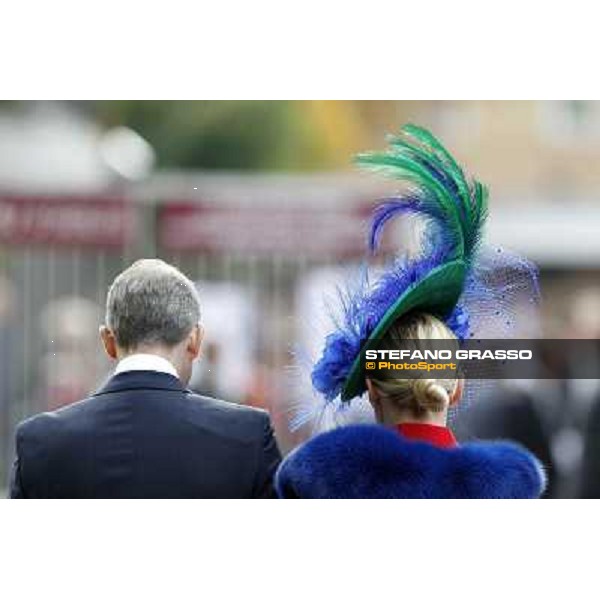 Paris - Longchamp racecourse - Fashion at the Qatar Prix de l\'Arc de Triomphe Paris, 7th oct.2012 ph.Stefano Grasso