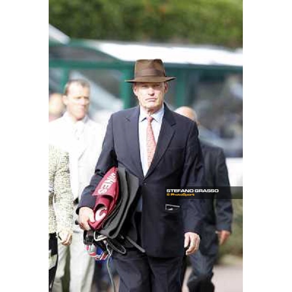 Paris - Longchamp racecourse - Fashion at the Qatar Prix de l\'Arc de Triomphe - John Gosden Paris, 7th oct.2012 ph.Stefano Grasso