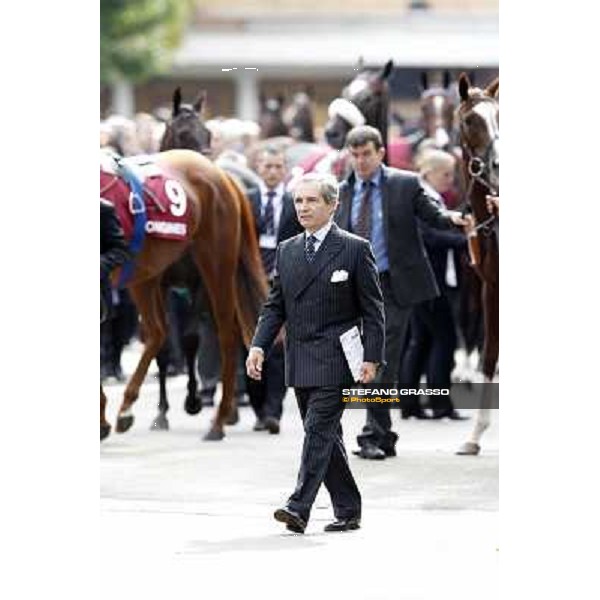 Paris - Longchamp racecourse - Fashion at the Qatar Prix de l\'Arc de Triomphe - Andrè Fabre Paris, 7th oct.2012 ph.Stefano Grasso