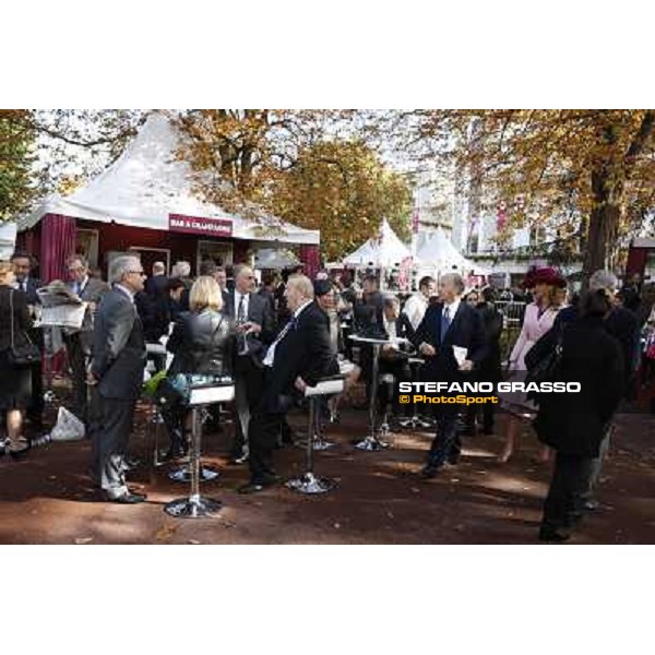 Paris - Longchamp racecourse - Fashion at the Qatar Prix de l\'Arc de Triomphe - SA The Aga Khan Paris, 7th oct.2012 ph.Stefano Grasso