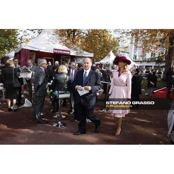 Paris - Longchamp racecourse - Fashion at the Qatar Prix de l\'Arc de Triomphe - SA The Aga Khan Paris, 7th oct.2012 ph.Stefano Grasso