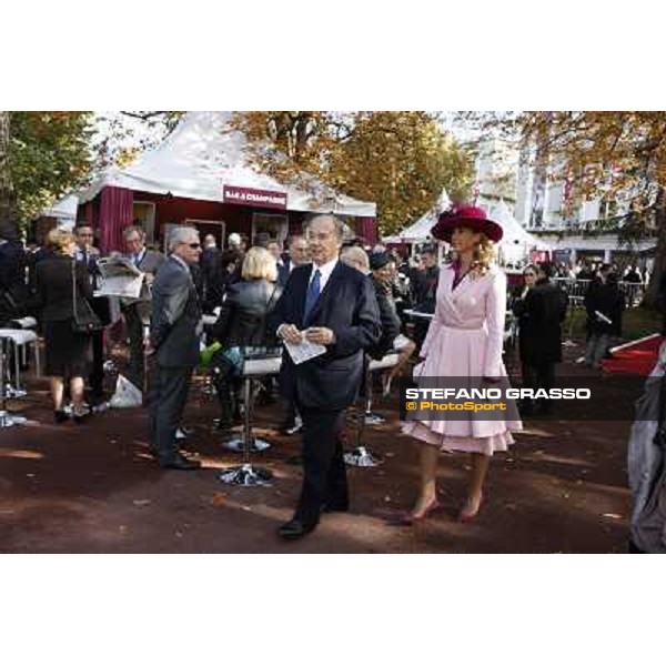 Paris - Longchamp racecourse - Fashion at the Qatar Prix de l\'Arc de Triomphe - SA The Aga Khan Paris, 7th oct.2012 ph.Stefano Grasso