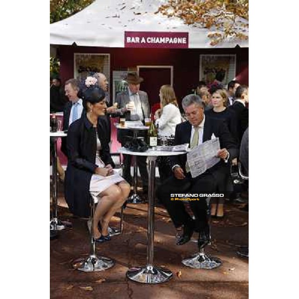 Paris - Longchamp racecourse - Fashion at the Qatar Prix de l\'Arc de Triomphe Paris, 7th oct.2012 ph.Stefano Grasso