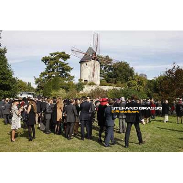 Paris - Longchamp racecourse - Fashion at the Qatar Prix de l\'Arc de Triomphe Paris, 7th oct.2012 ph.Stefano Grasso