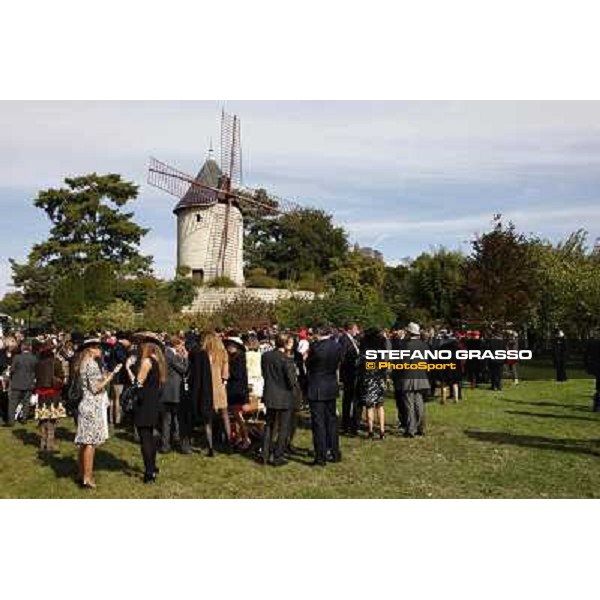 Paris - Longchamp racecourse - Fashion at the Qatar Prix de l\'Arc de Triomphe Paris, 7th oct.2012 ph.Stefano Grasso