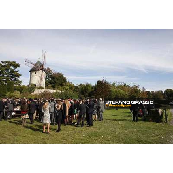 Paris - Longchamp racecourse - Fashion at the Qatar Prix de l\'Arc de Triomphe Paris, 7th oct.2012 ph.Stefano Grasso