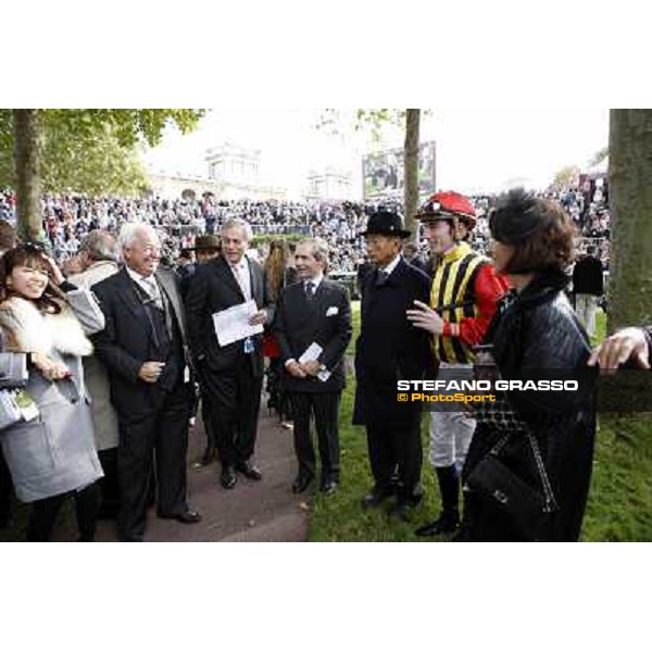 Paris - Longchamp racecourse - Fashion at the Qatar Prix de l\'Arc de Triomphe Paris, 7th oct.2012 ph.Stefano Grasso