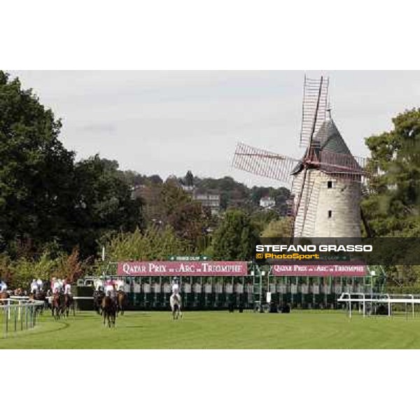 Paris - Longchamp racecourse - Fashion at the Qatar Prix de l\'Arc de Triomphe Paris, 7th oct.2012 ph.Stefano Grasso